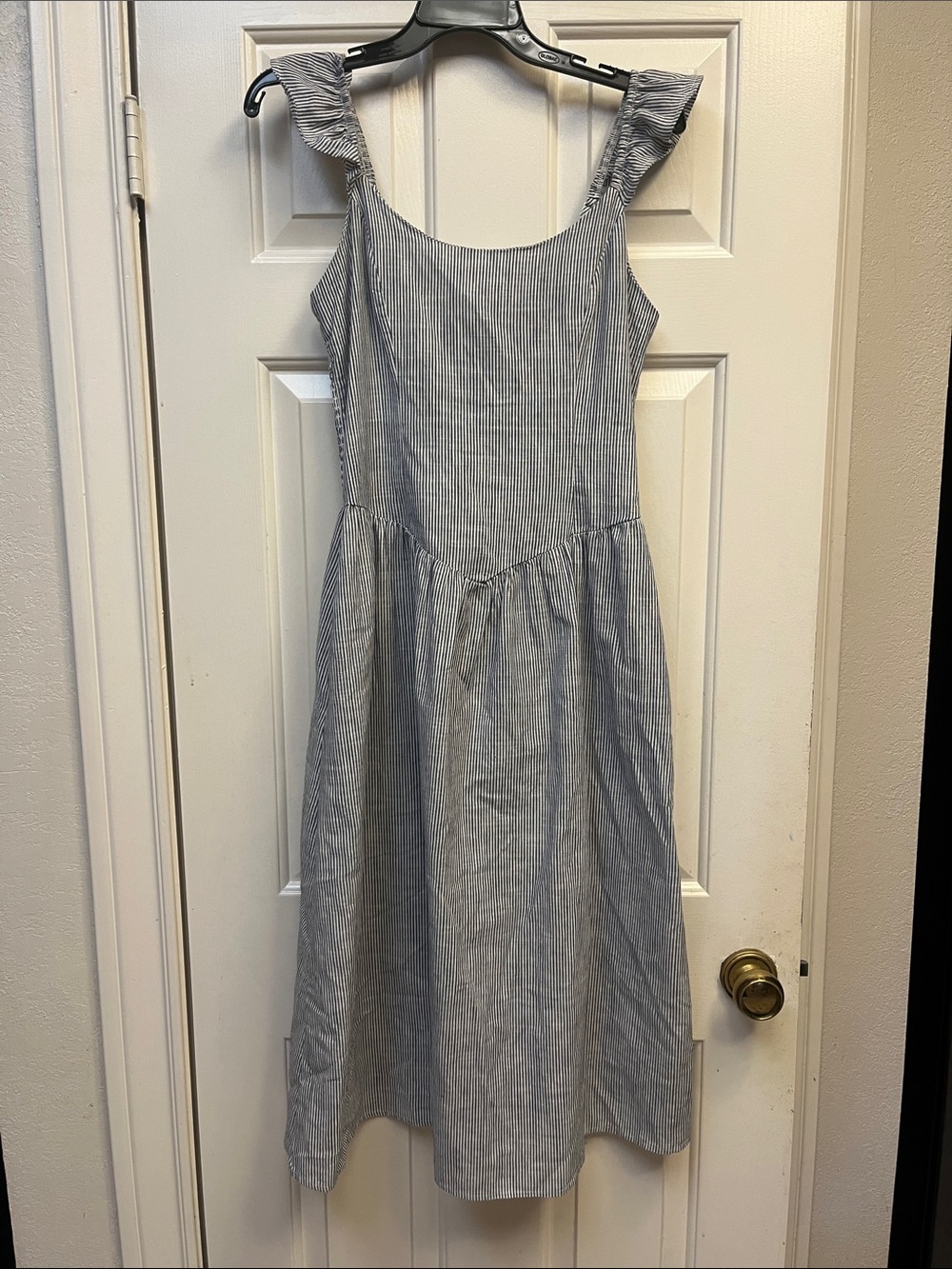 Universal Thread Blue PinStriped Sundress S NWOT